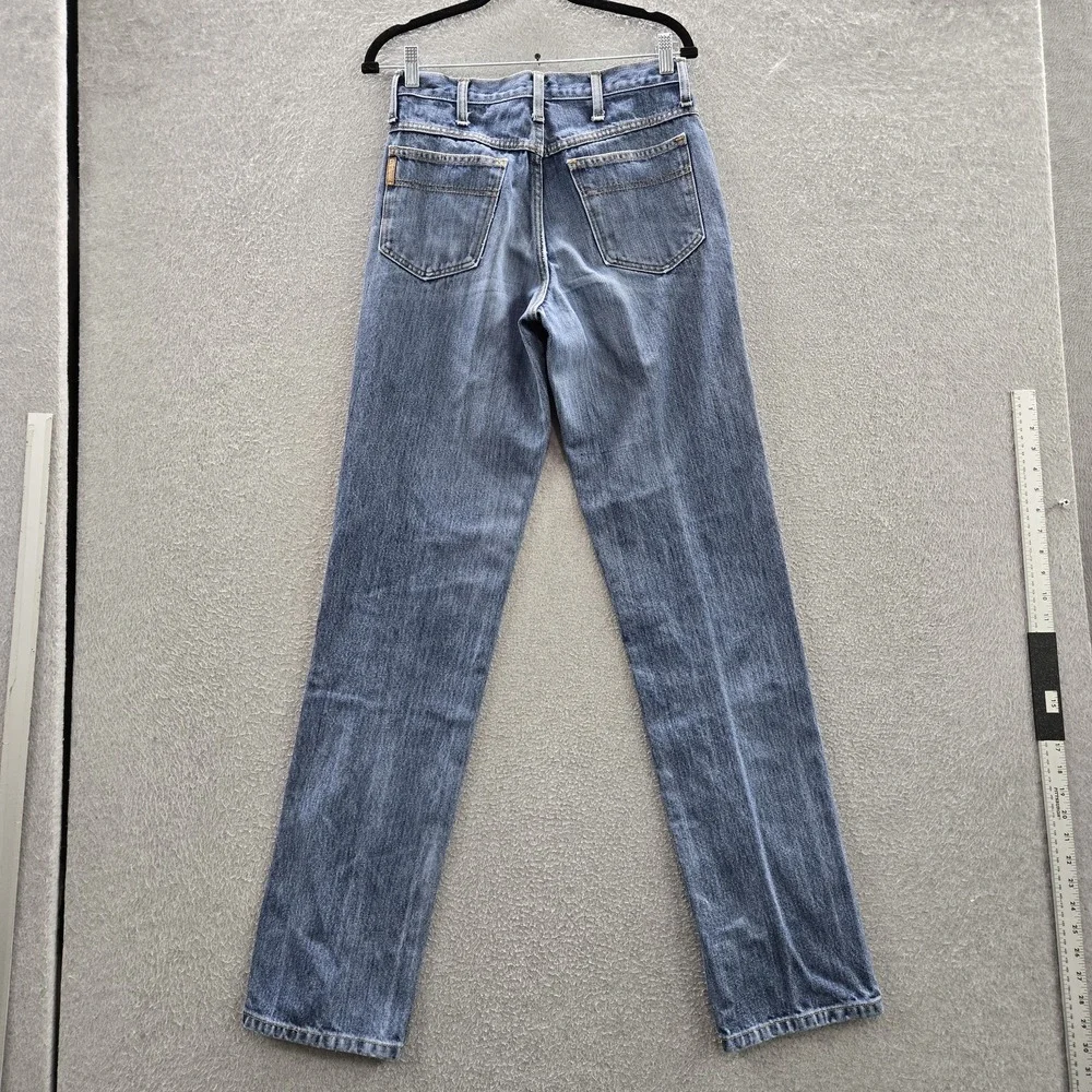 Cinch Men Jeans 29x35 Blue Denim Embroidered Green Label 35